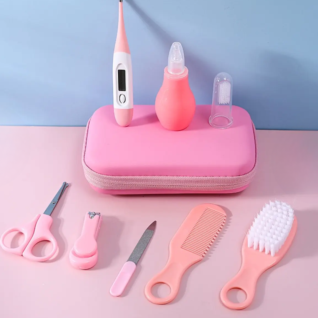 Set Higiene Recién Nacido – Estuche Cortaúñas Termómetro