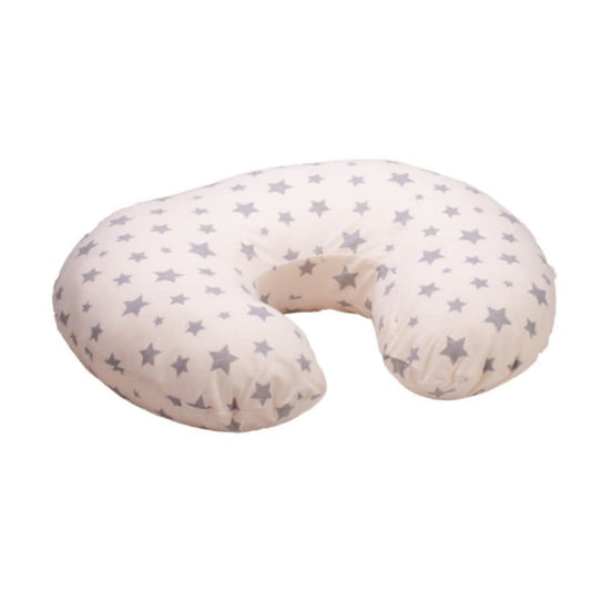 Cojin de Lactancia Soft Natural Estrella Gris