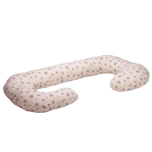 Cojín Maternal Natural Estrella Gris