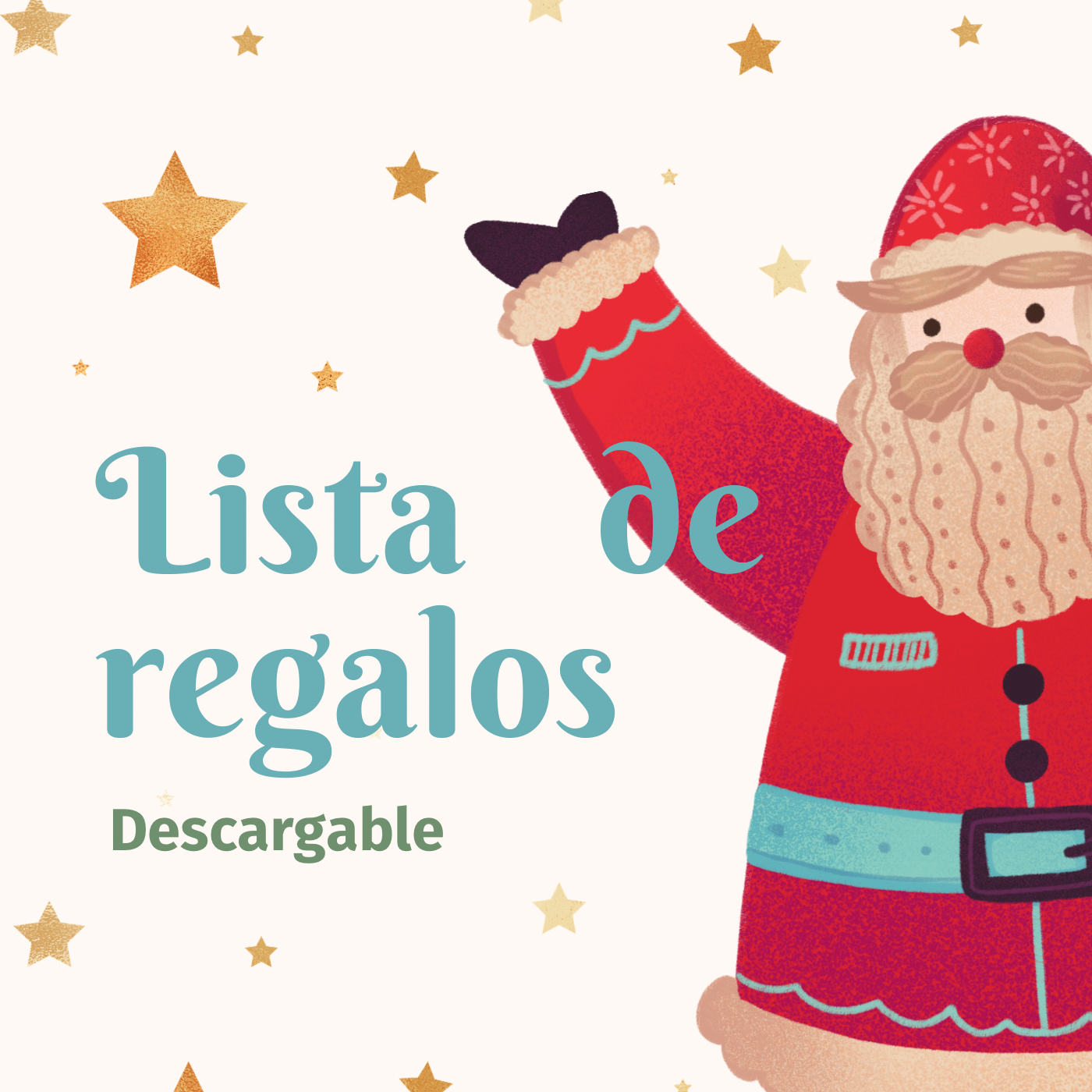 Lista de Regalos descargable PDF