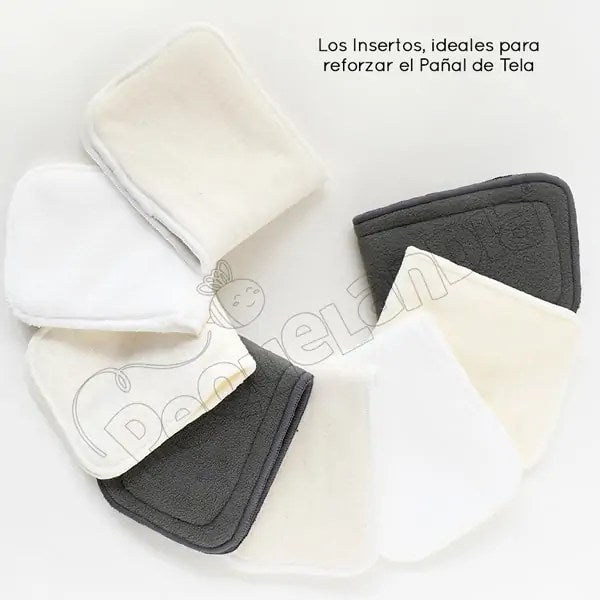 Inserto Bambú Natural 5 capas