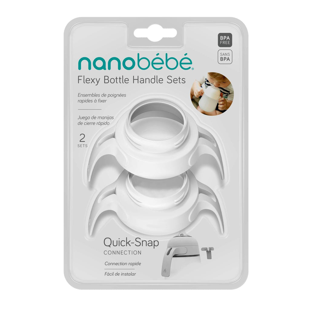Set 2 Asas para Mamadera NanoBebé - Varios Colores