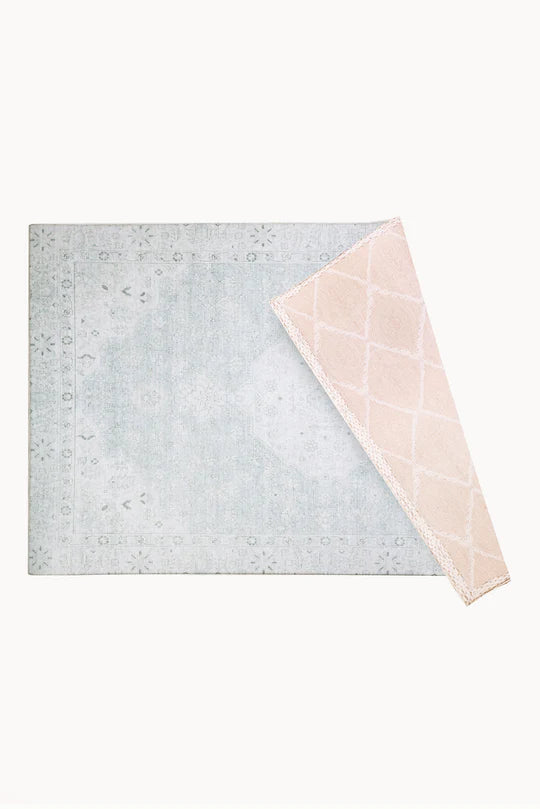 Play Mat Persa Verde / Rombos Lana