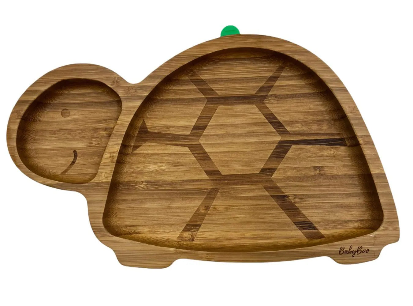 Plato de Bambú Tortuga + Cuchara