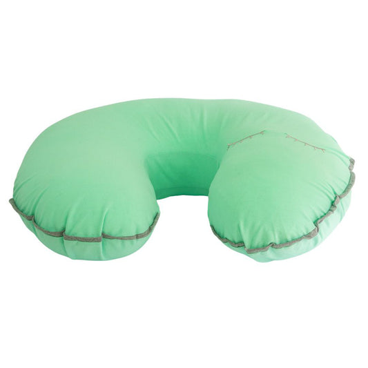 Cojín De Lactancia Soft Menta Pestaña Gris