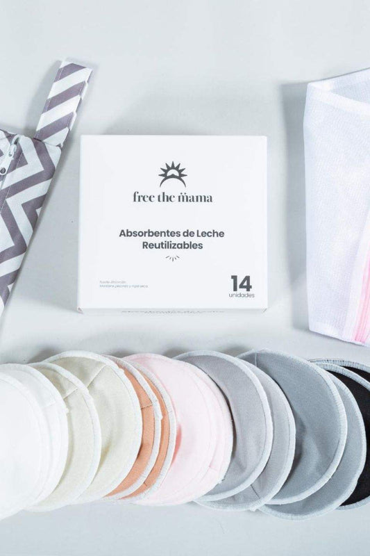 Absorbentes de Leche Reutilizables