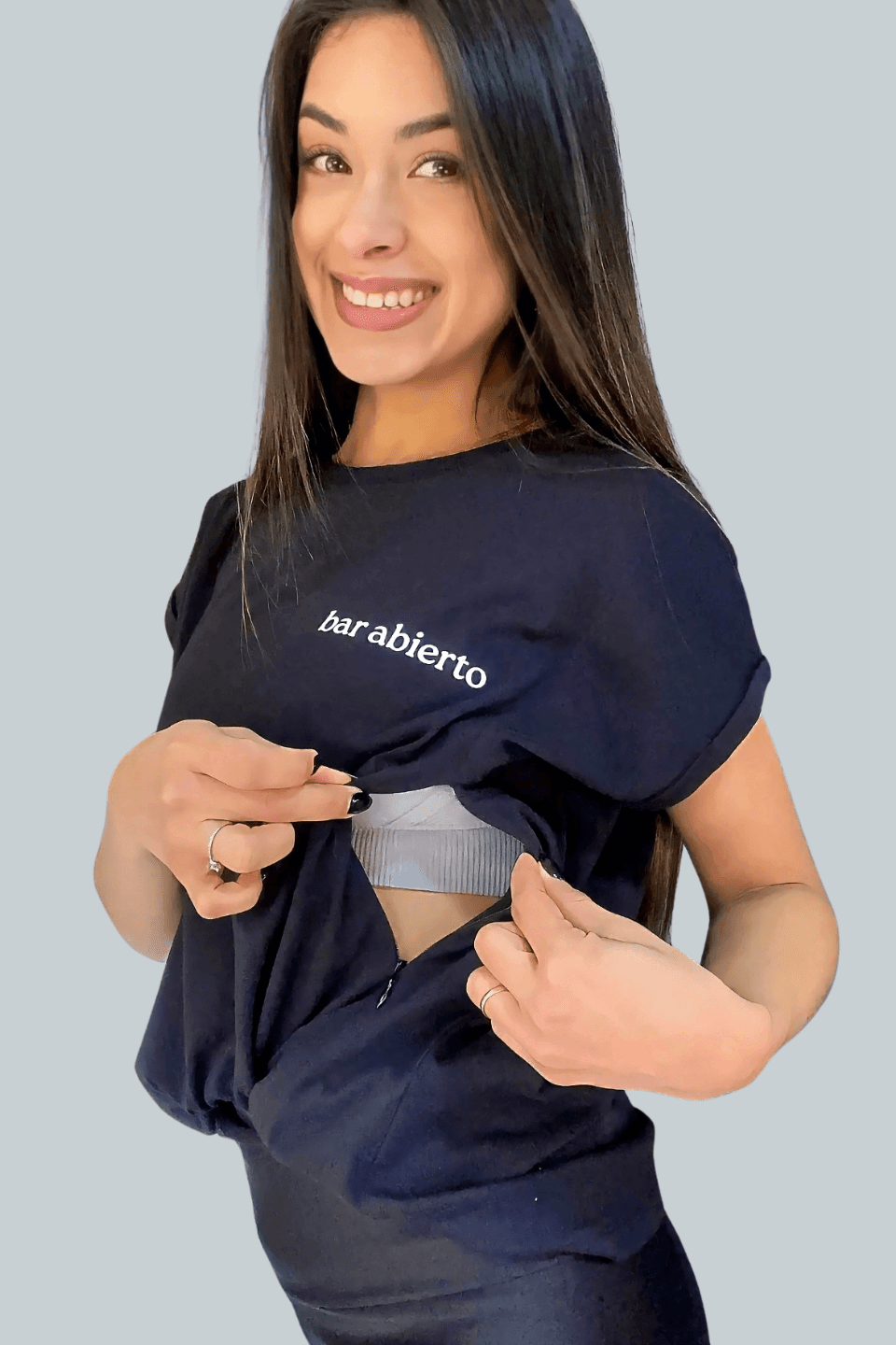 Polera de lactancia Sahr Bar Abierto