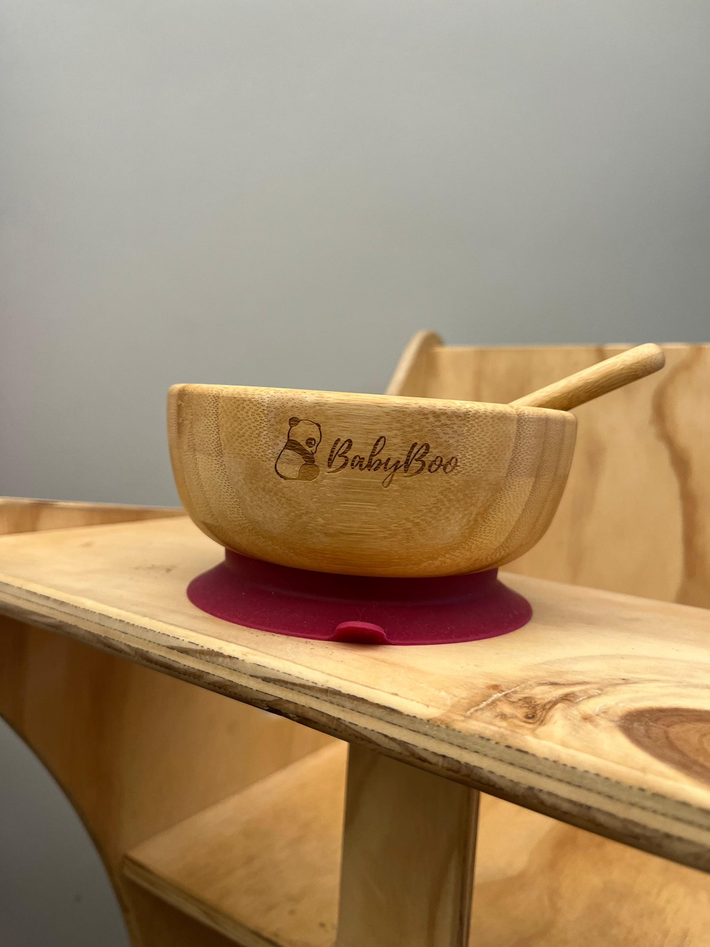 Bowl de bambú + cuchara