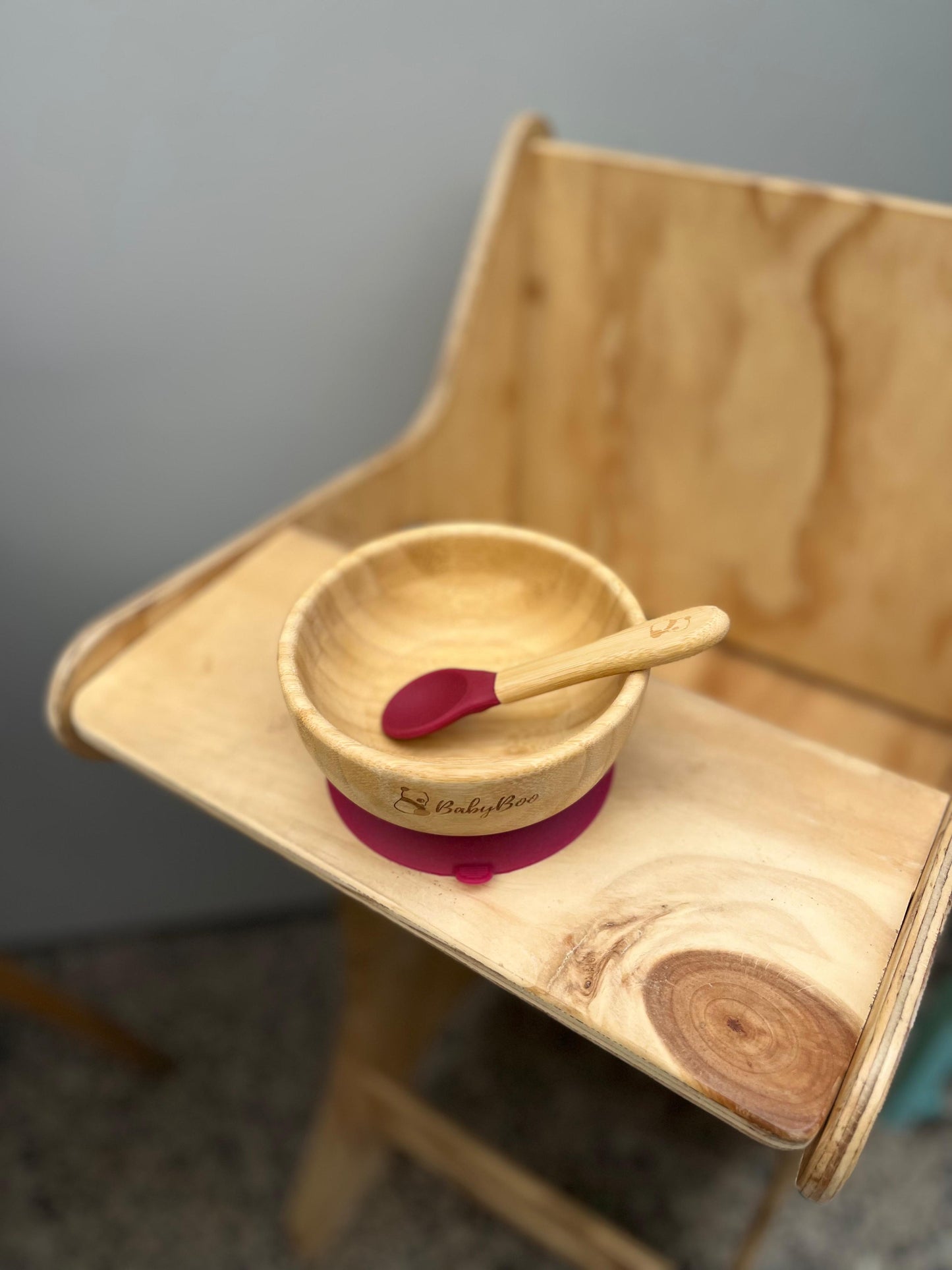 Bowl de bambú + cuchara