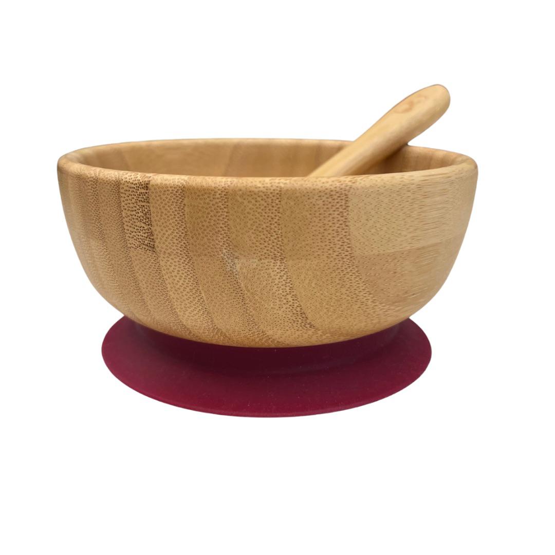 Bowl de bambú + cuchara