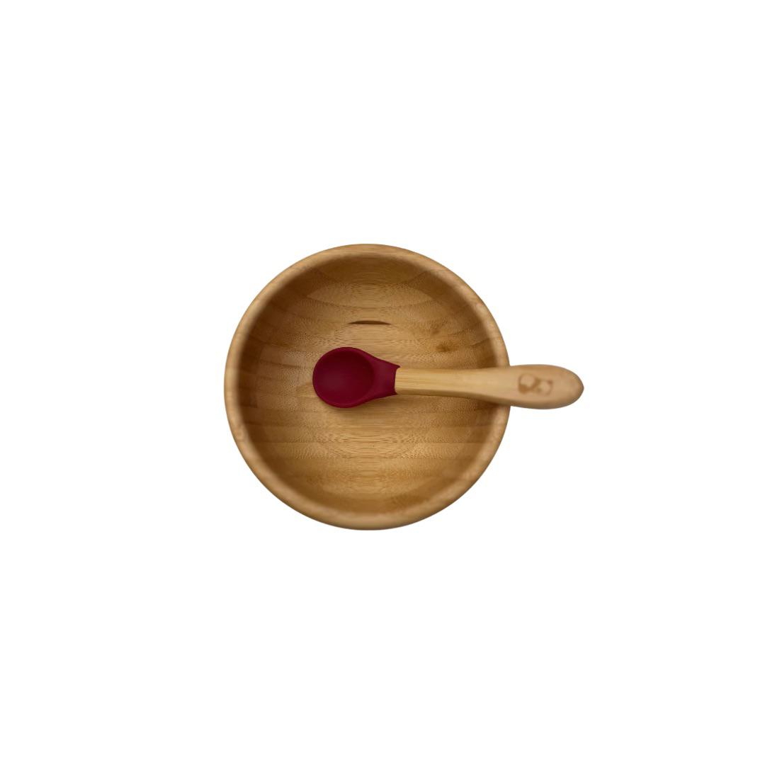 Bowl de bambú + cuchara