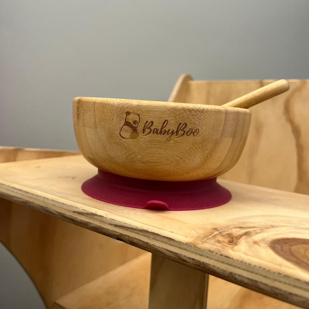 Bowl de bambú + cuchara