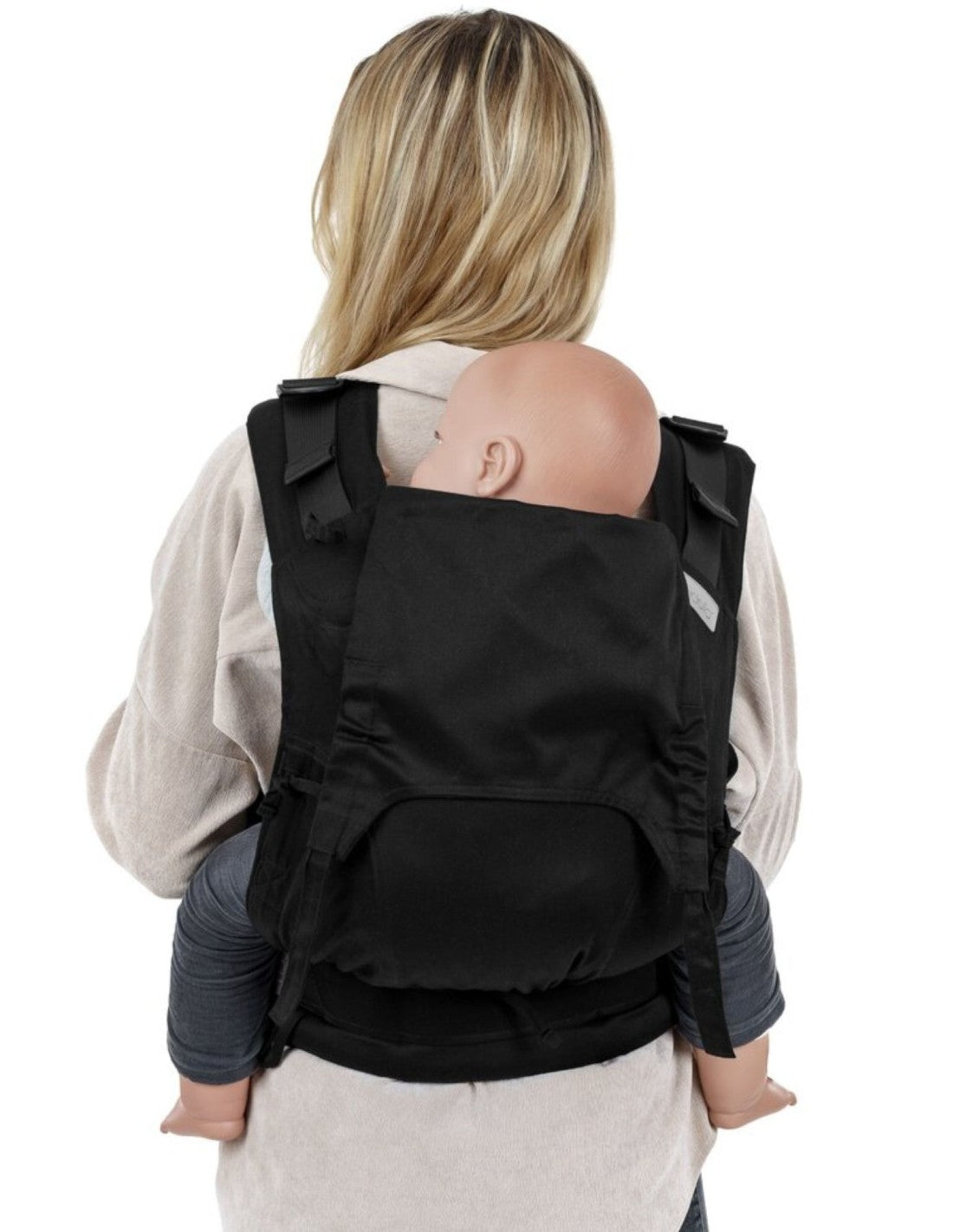 Mochila Ergonómica Evolutiva Fidella 2.0 Chevron Black