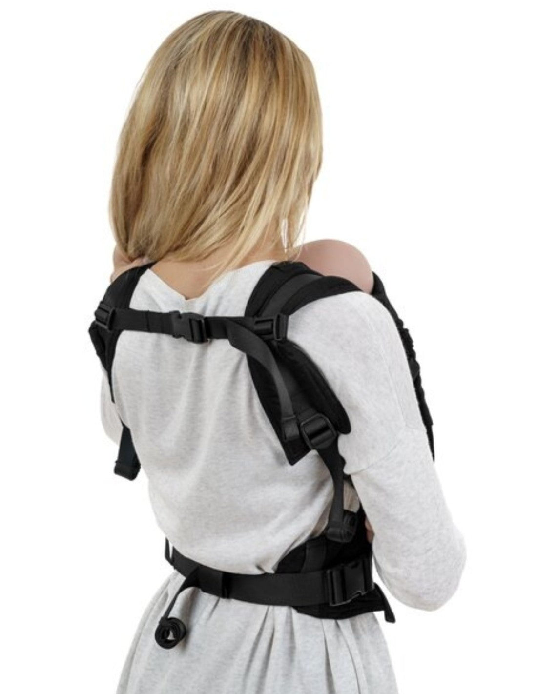Mochila Ergonómica Evolutiva Fidella 2.0 Chevron Black