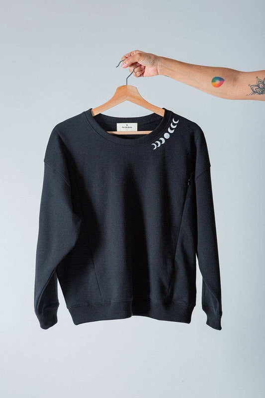 Polerón de Lactancia Aika	 Lunas Negro