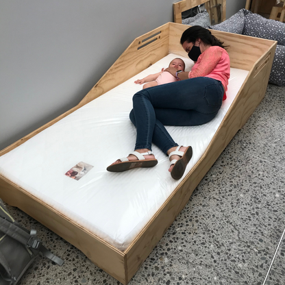 Cama Transición Montessori con Colchón Incluido | Nueve Lunas Chile