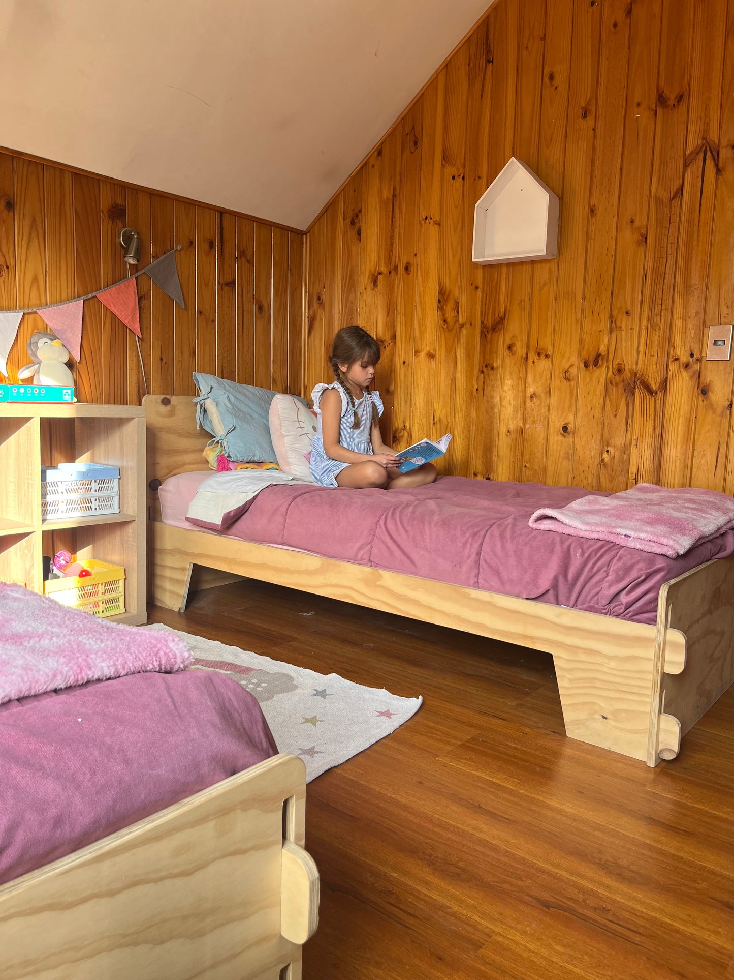 Cama ensamble Crecer 1,5 y 1 plaza