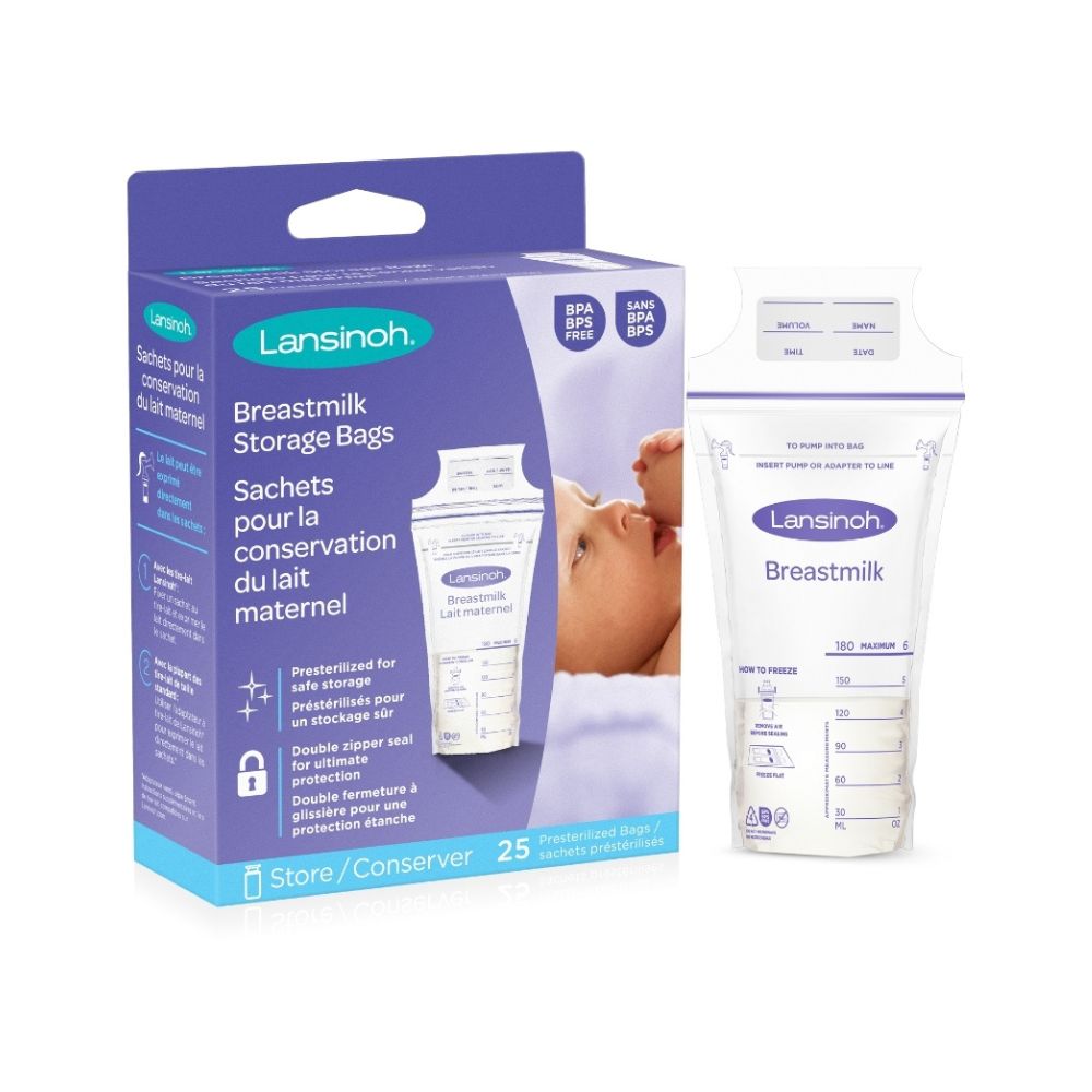 Bolsa Almacenamiento Leche Materna 25u Lansinoh