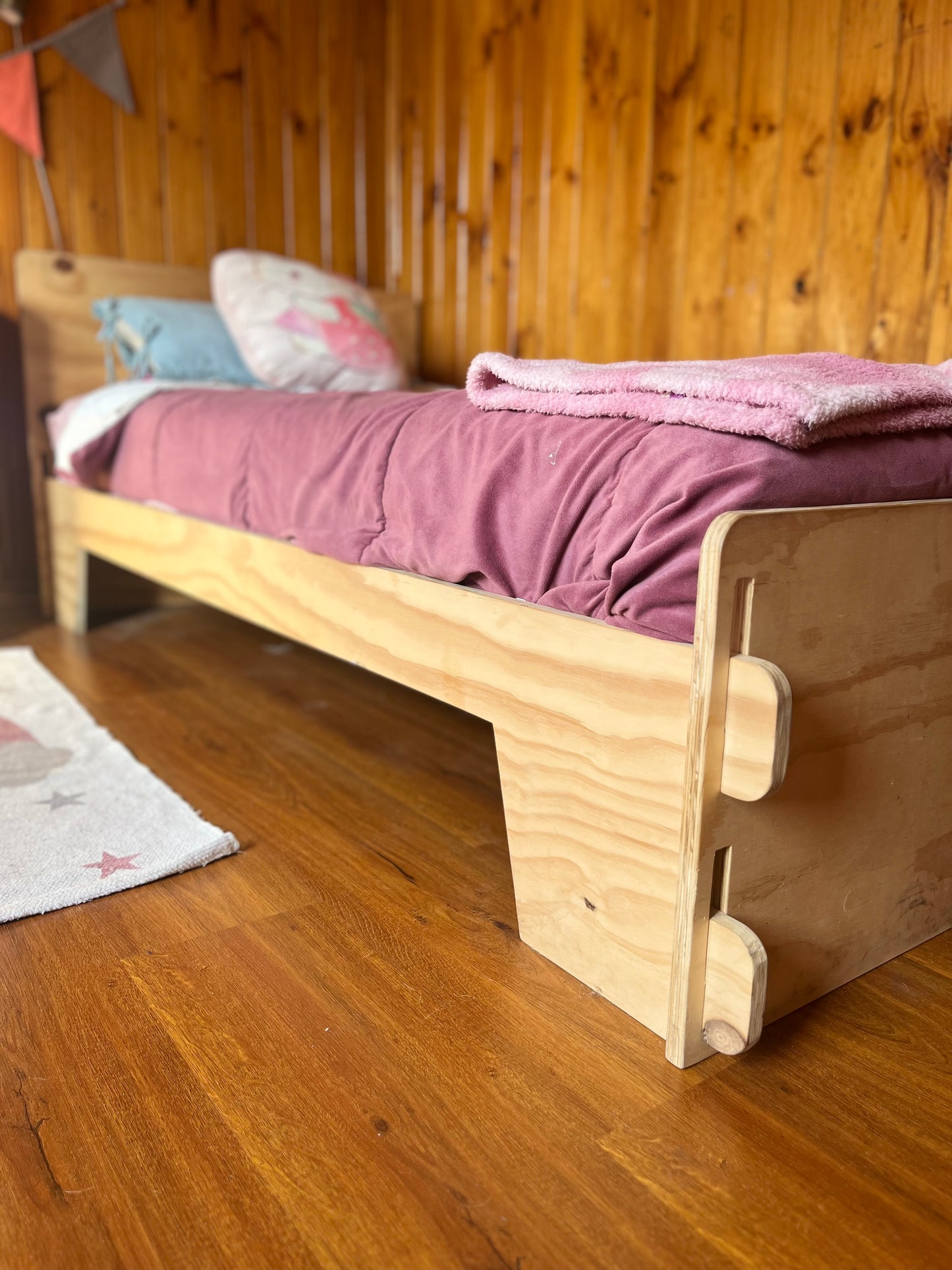 Cama ensamble Crecer 1,5 y 1 plaza