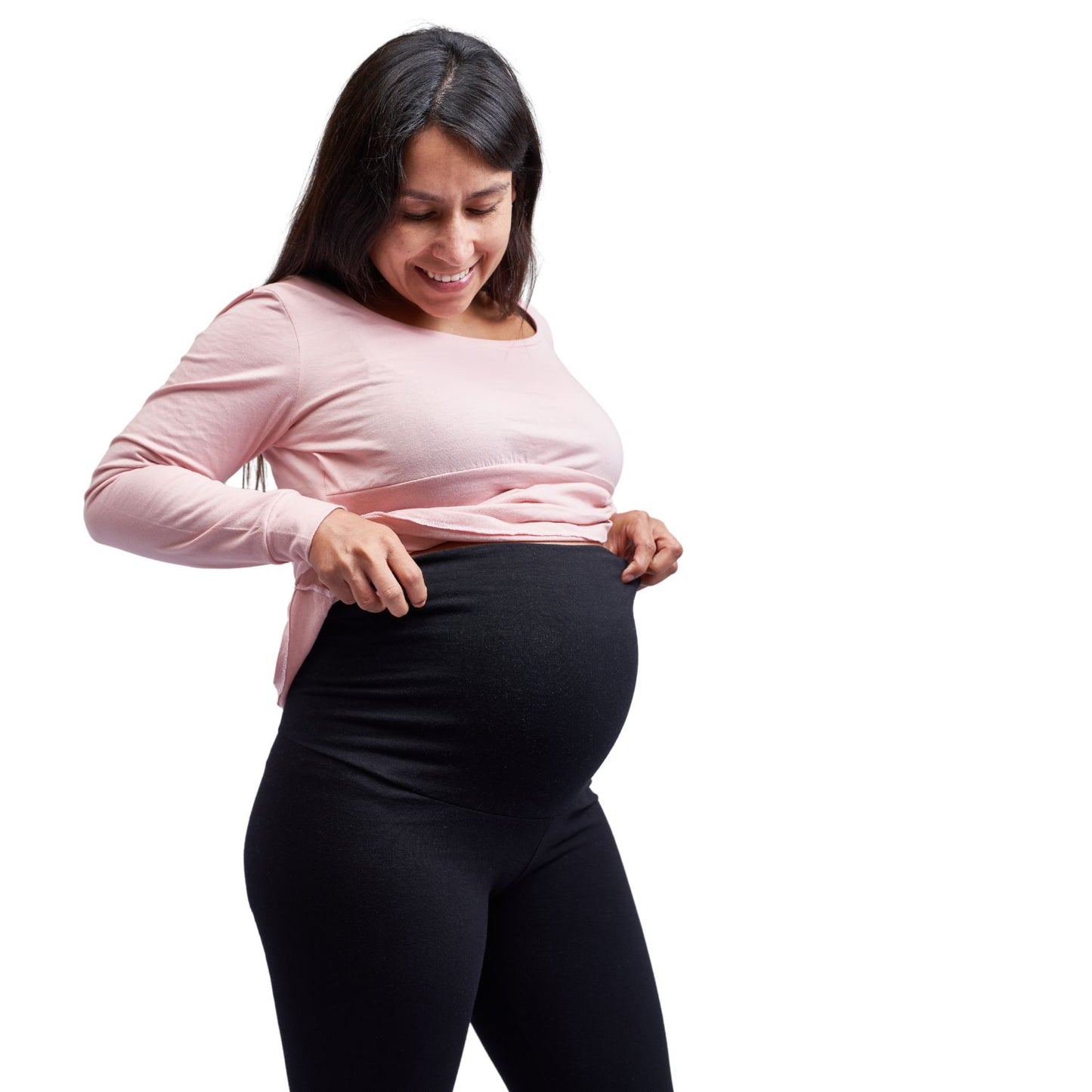 Calza Maternal Negra
