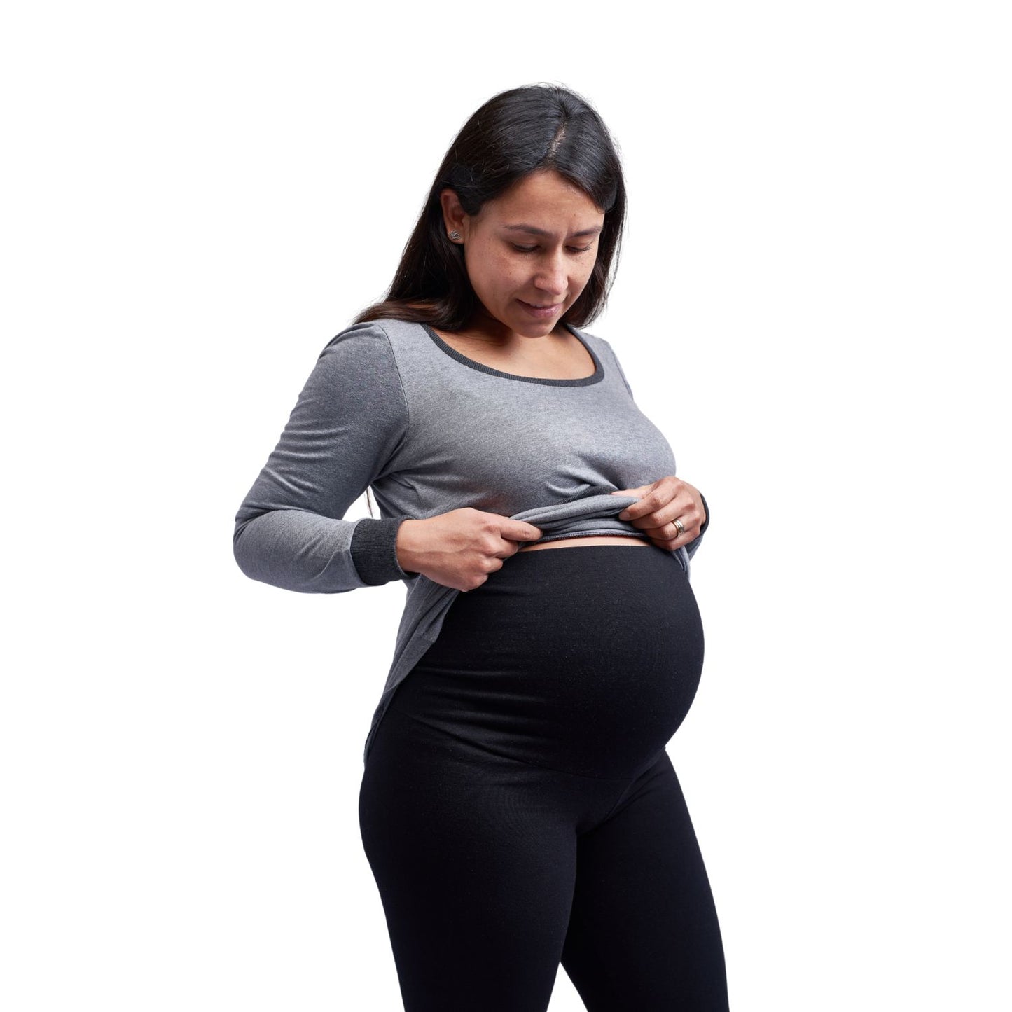 Calza Maternal Negra