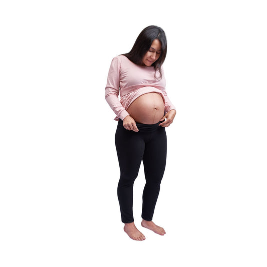 Calza Maternal Negra
