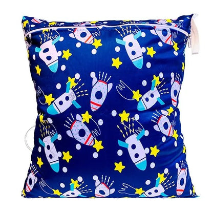 Wet Bag - Cohete con fondo Morado