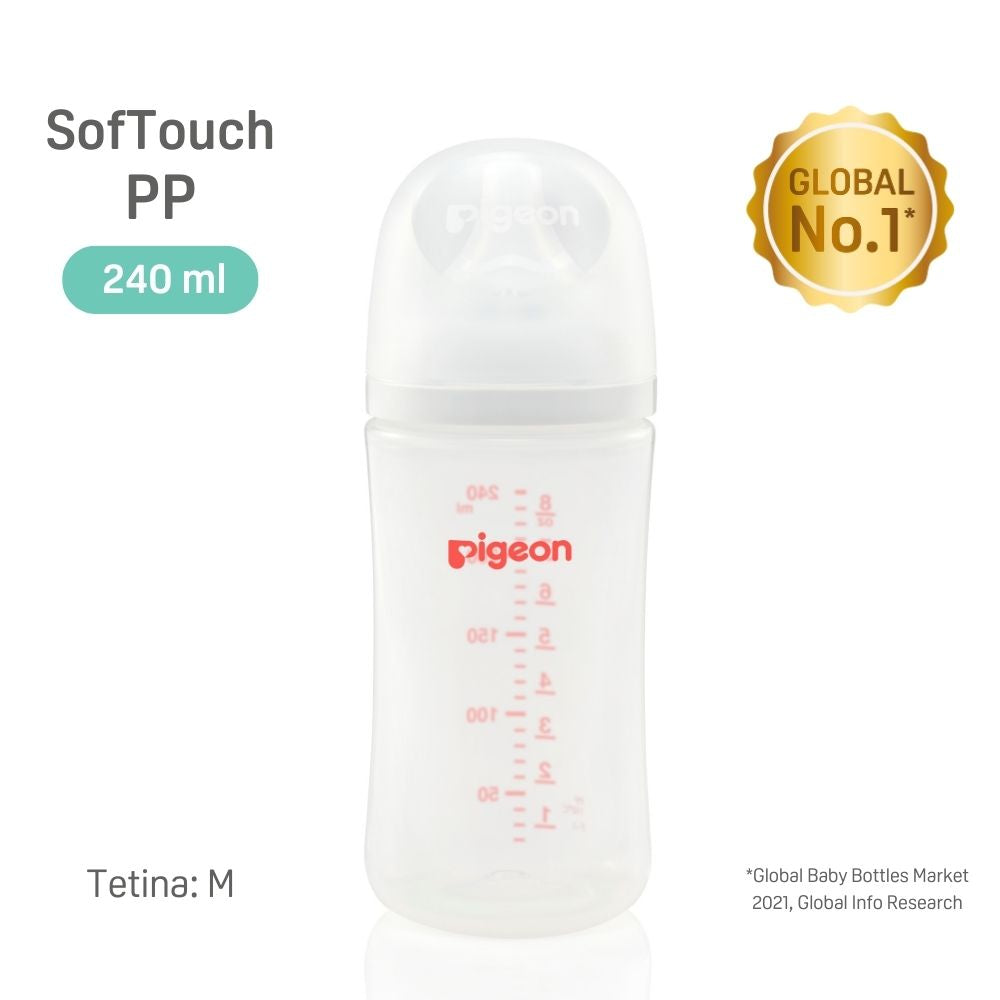 BIBERON SOFTOUCH PIGEON PP 240ML