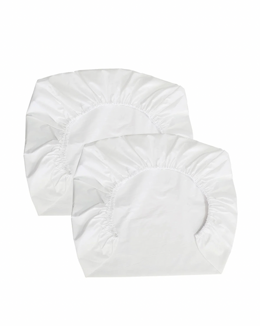 Pack x2 Sábanas Bajeras de Algodón — fresquitas, suaves y siempre en su lugar