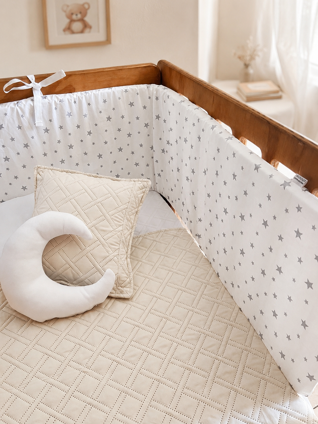 Protector de Cuna Universal – Chichonera Acolchada