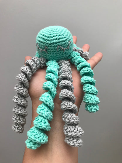 Pulpo de Apego Azul, Morado o Verde – Compañía y Seguridad