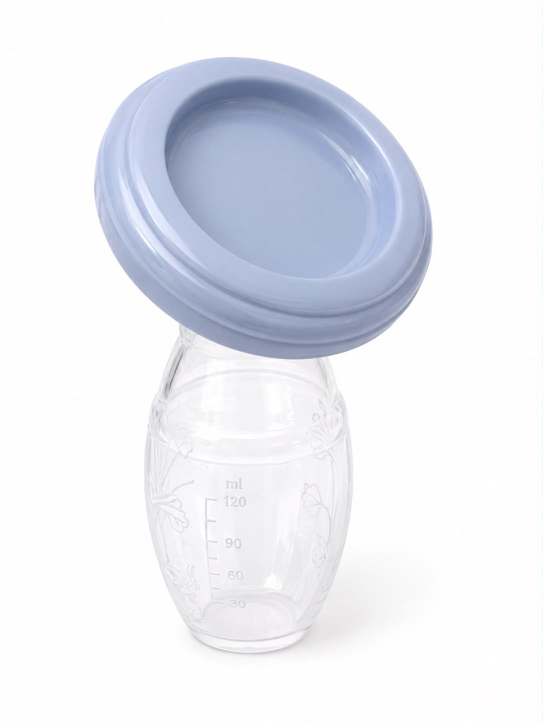 Recolector de leche de silicona
