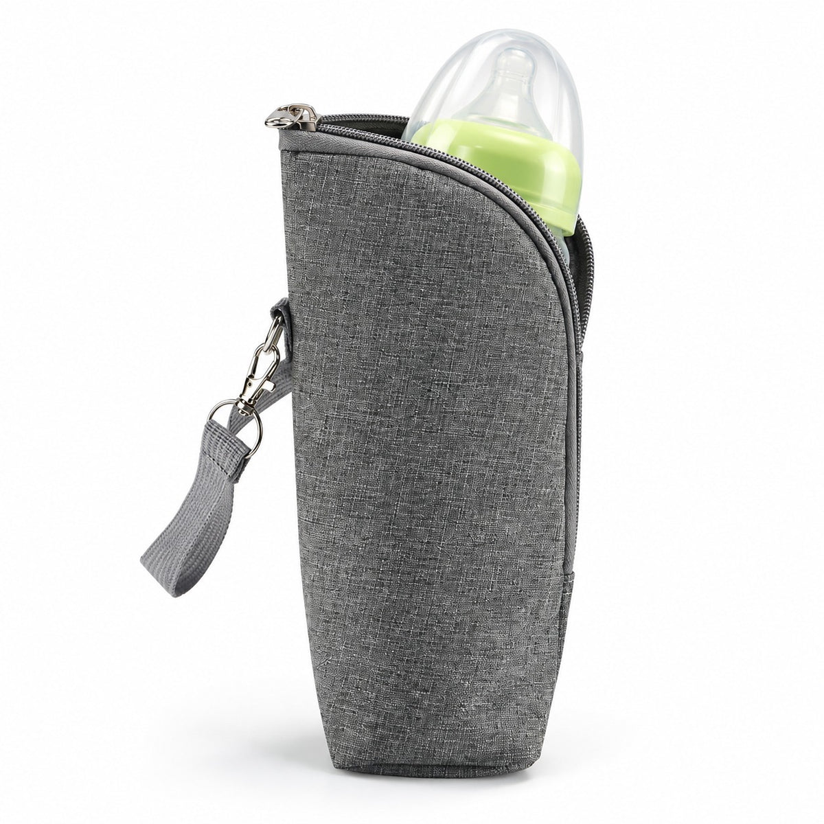 Estuche Térmico Porta Mamadera con Mosquetón
