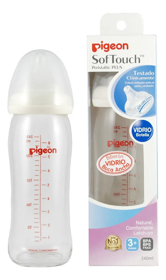 Mamadera SofTouch Vidrio 240 ml