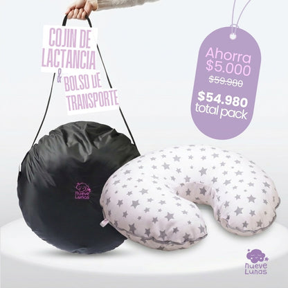 Pack Cojín de Lactancia Soft + bolsa de transporte