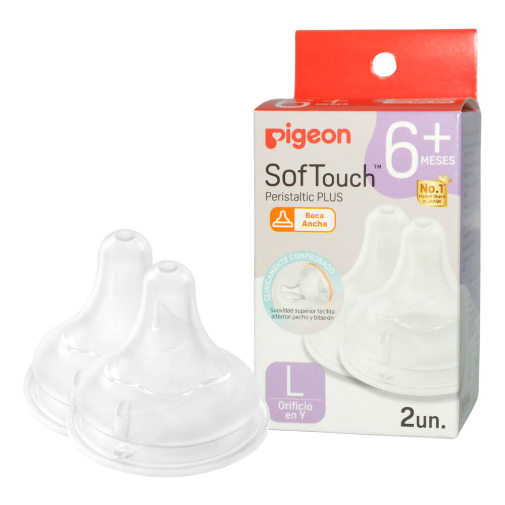 Tetina Repuesto Softouch Pigeon 2 Unids
