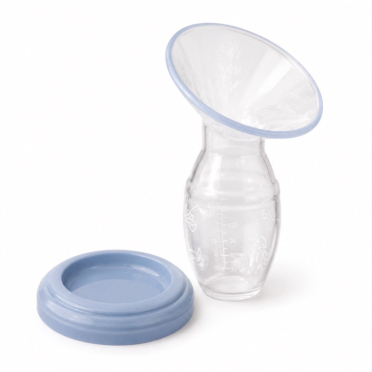 Recolector de leche de silicona