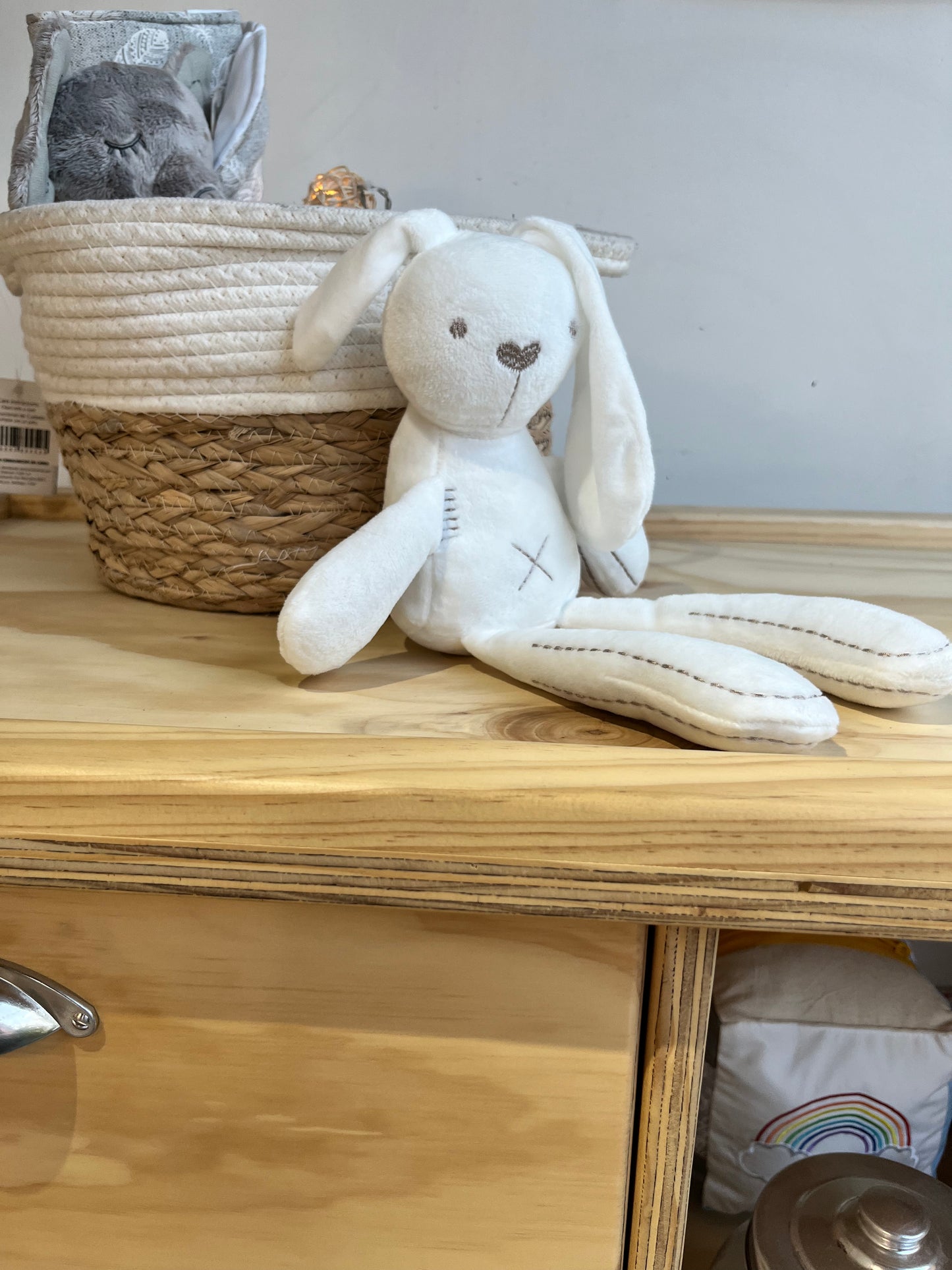 Conejo de Apego Amoroso · Peluche suave para guaguas y niños