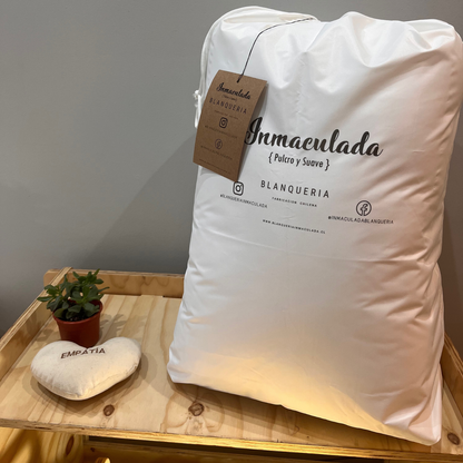 Pack 2 Almohadas Hipoalergénicas Calidad Hotelera 50x70 con Bolsa Impermeable