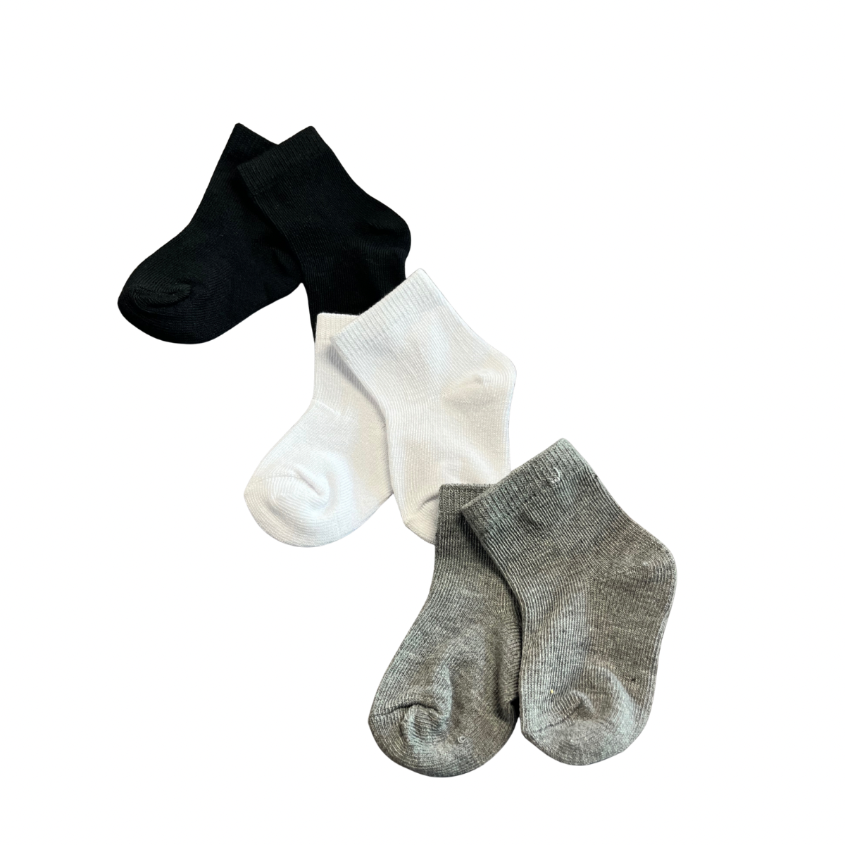 Set 3 pares calcetines algodón