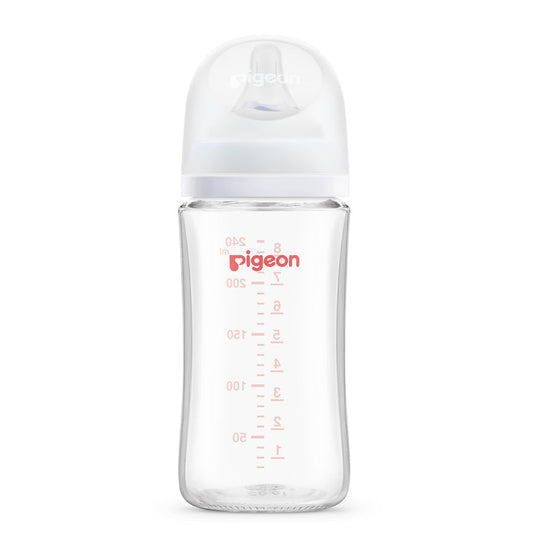 Mamadera Pigeon Softouch de Vidrio 240 ml