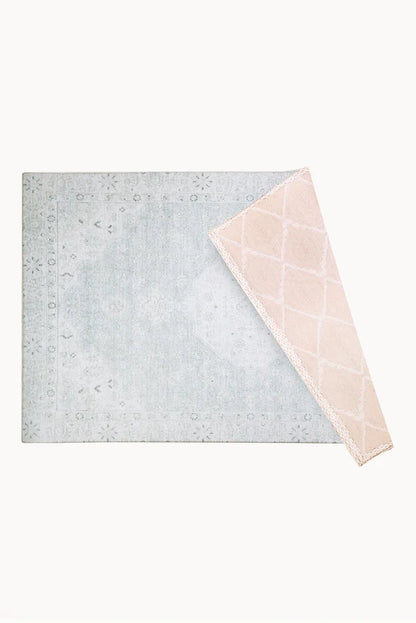 Play Mat Persa Verde / Rombos Lana