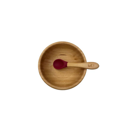 Bowl de bambú + cuchara