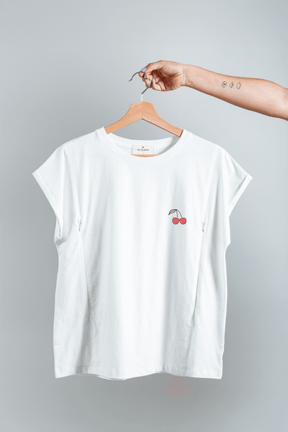Polera de Lactancia Sahr Cherry 🍒