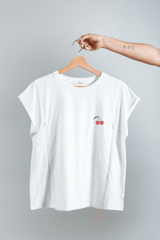 Polera de Lactancia Sahr Cherry 🍒