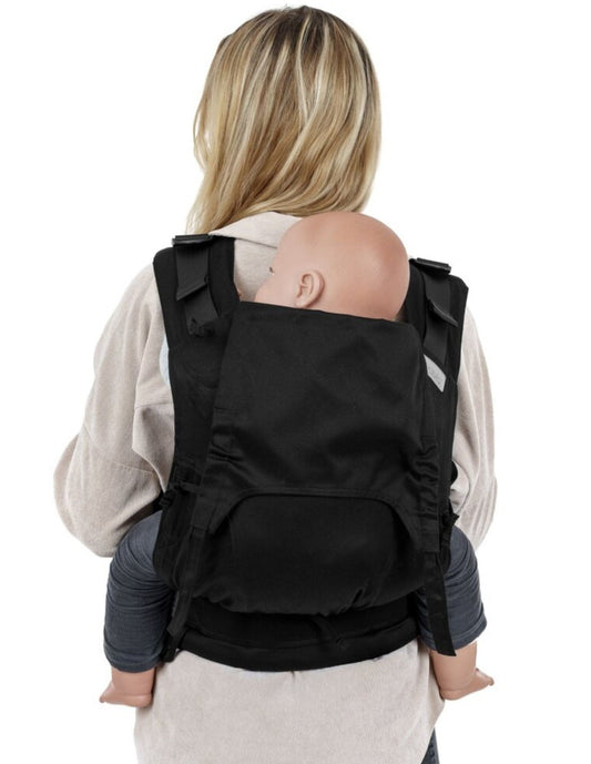 Mochila Ergonómica Evolutiva Fidella 2.0 Chevron Black