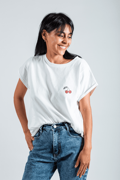 Polera de Lactancia Sahr Cherry 🍒