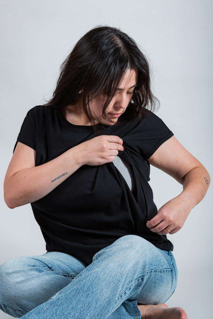 Polera de Lactancia Sahr Basic